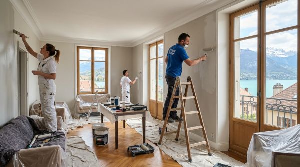 Les meilleurs peintres à Annecy pour vos rénovations intérieures