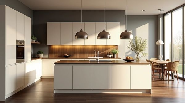 Transformez votre espace avec des meubles de cuisine ingéniosités